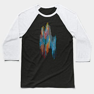 Abstract colors Baseball T-Shirt